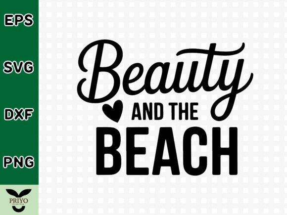 Beauty and the Beach SVG