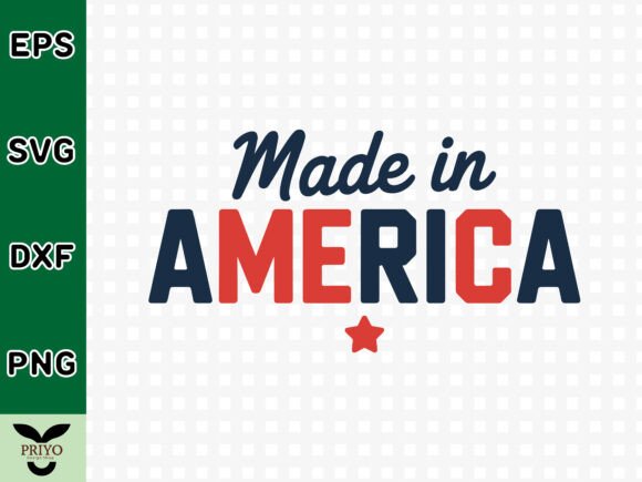 Made in America SVG