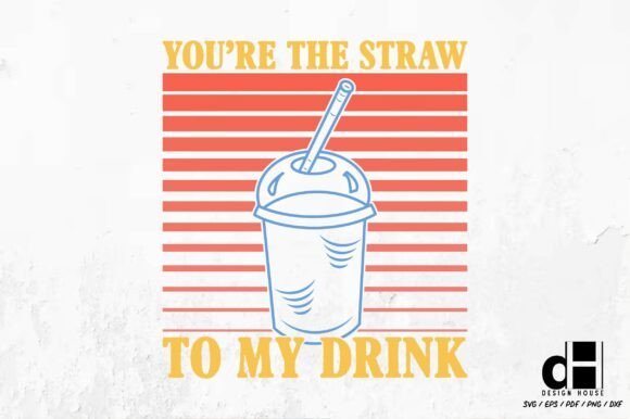 Minimal Summer Tropical Drink SVG PNG