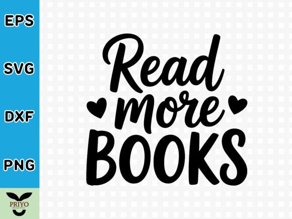 Read More Books SVG